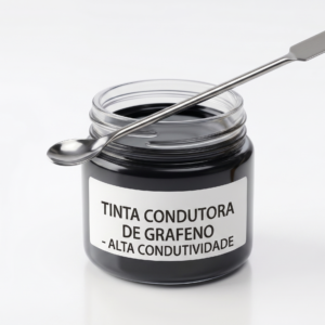 Tinta Condutora Grafeno - Alta condutividade - 10 g